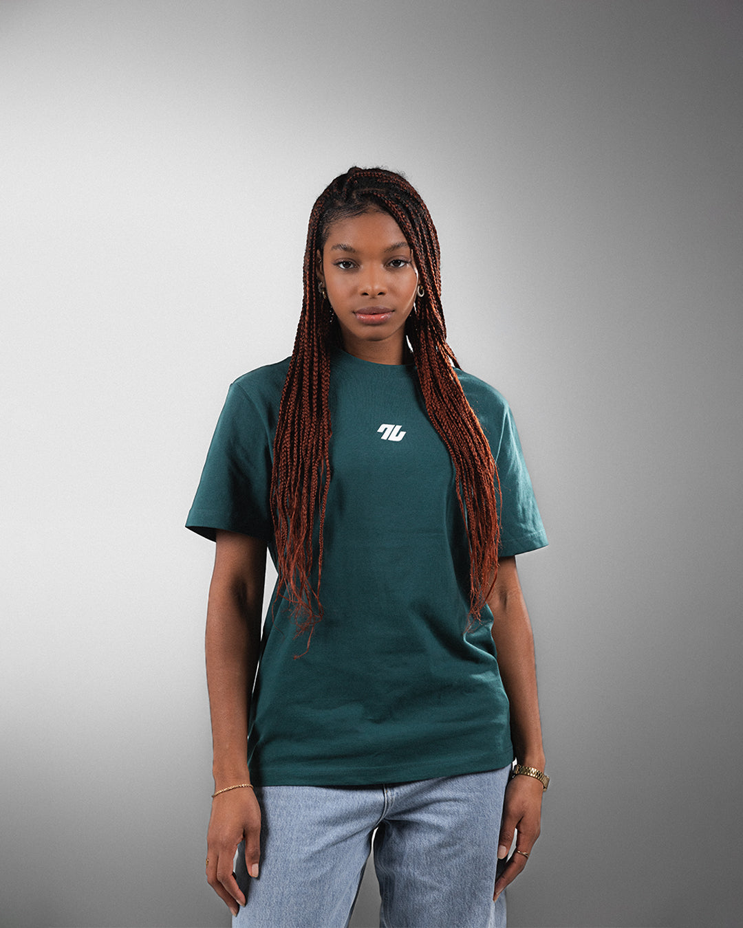 T-shirt Raise Glazed Green Women