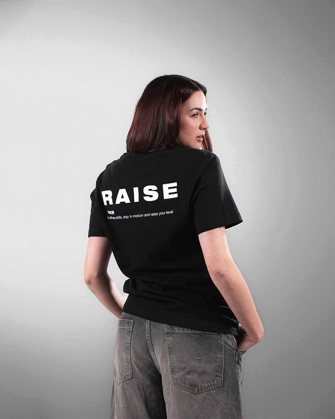 T-shirt Raise Black Women
