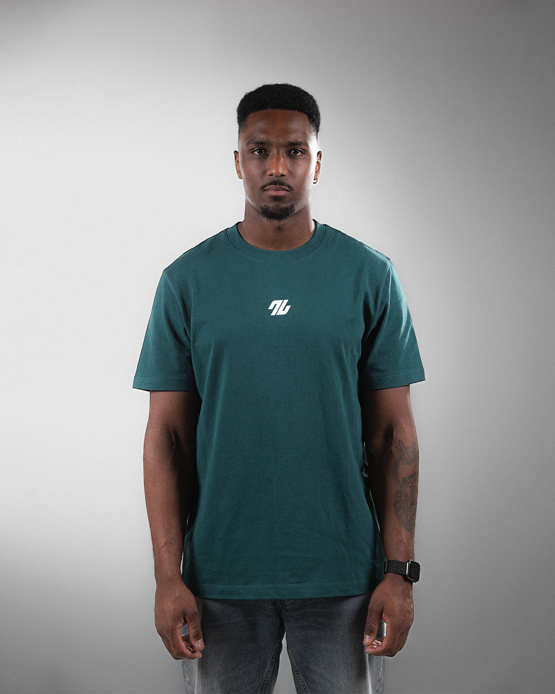 T-shirt Raise Glazed Green Men