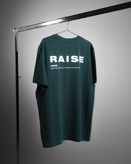 T-shirt Raise Glazed Green Women